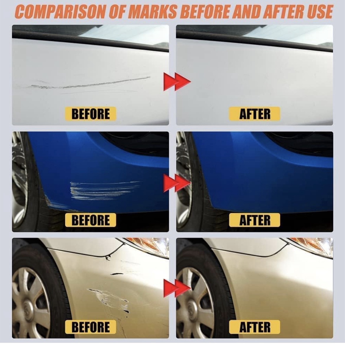 Spray de réparation des rayures